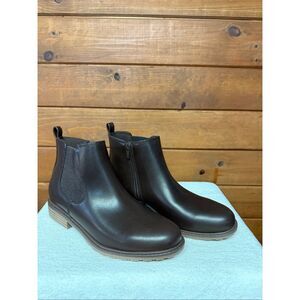 Sonoma Woman’s Brantlee Brown Ankle Boots Sz 9 NIB